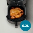 Fritadeira Air Fryer Serie 1000 XL Philips Walita 6,2L Preta NA130 1700W 220V