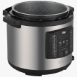 Panela Elétrica de Pressão Wap Preto e Inox 6L 110V WPPE1