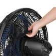 Ventilador de Parede Arno VE9P X-treme 40CM 9 Pás Preto 220V